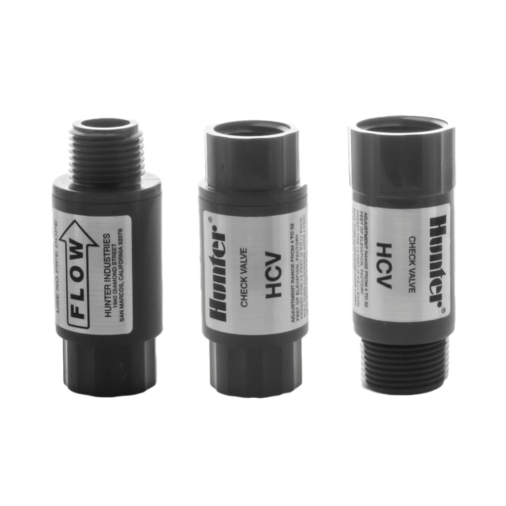 Hunter HCV Check Valves for Sprinkler Systems