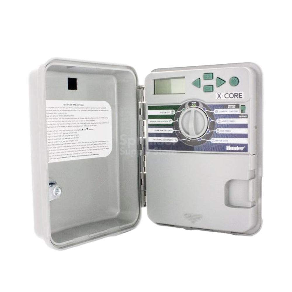 Hunter X-Core Controllers and Timers for Residential Irrigation