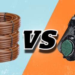 Drip Irrigation vs. Overhead Sprinklers