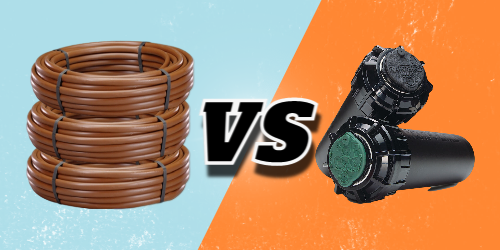 Drip Irrigation vs. Overhead Sprinklers