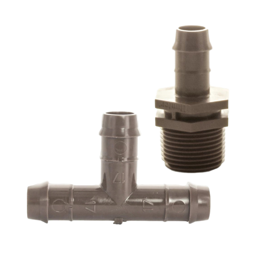 Hunter 17mm Dripline Fittings and Connectors