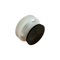 Top-down product image of Hunter Pro-Spray 437400SP check valve showing rubber seal and assembly details for installer reference and compatibility checks.