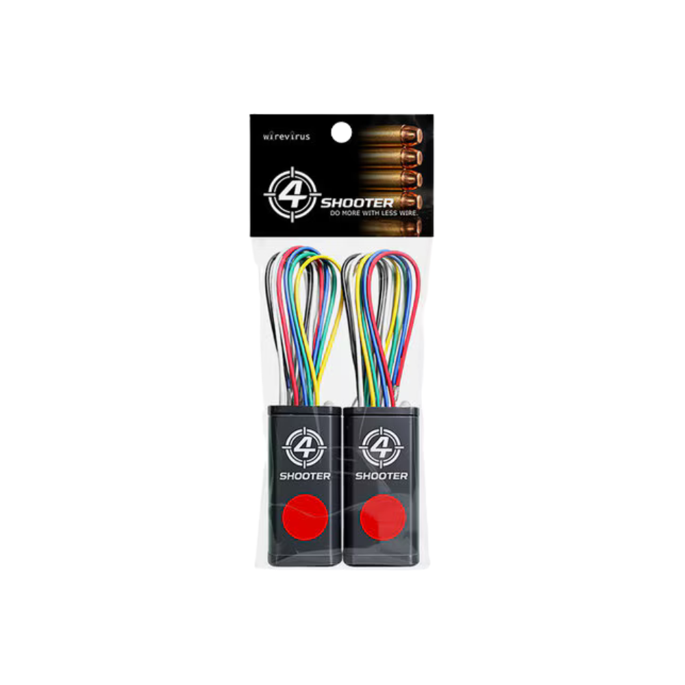 4 Shooter BG-4SHOOTER red variant, front view of 4-station controller