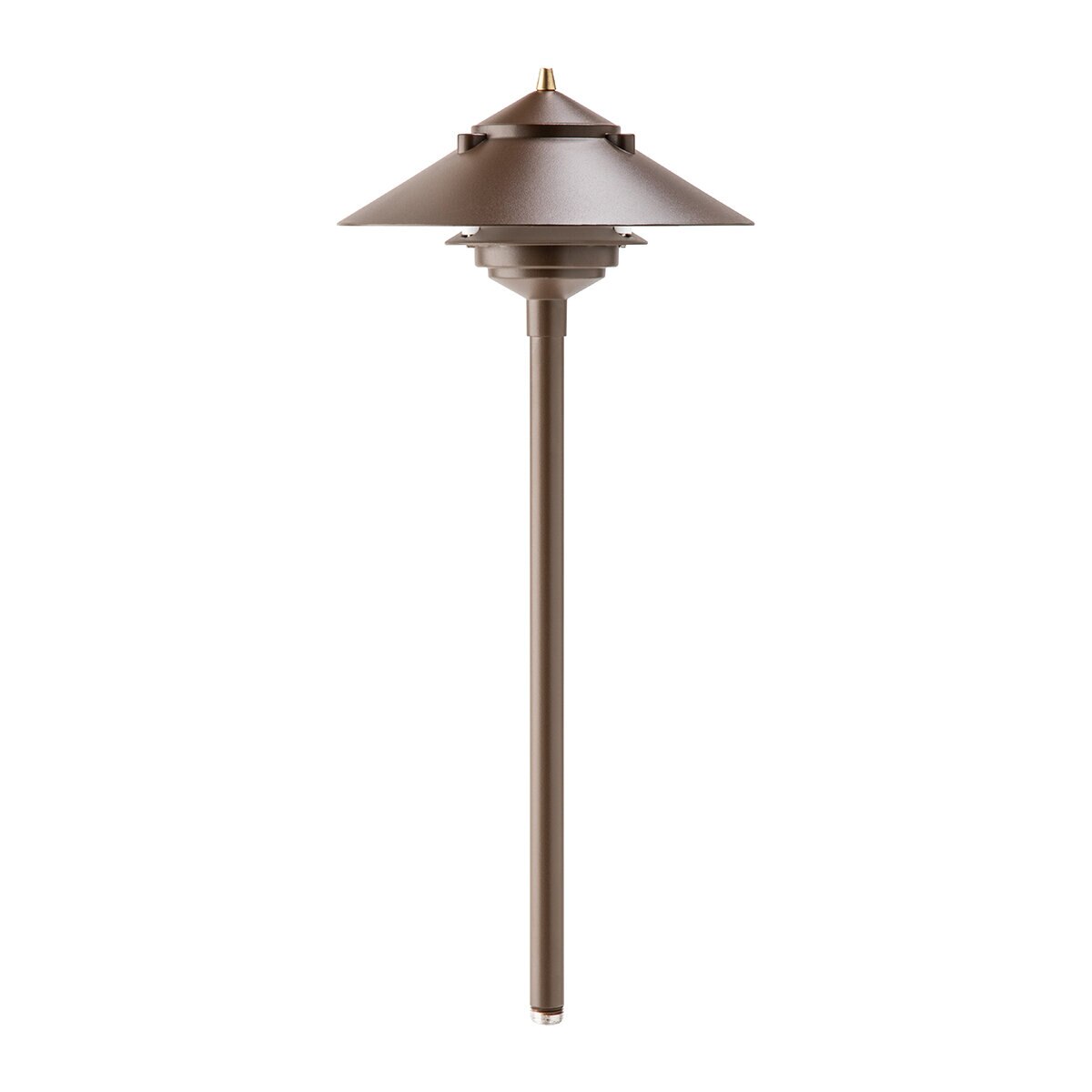 Vista PR-9217-Z-NL 20W Architectural Bronze Path Light (No Lamp)