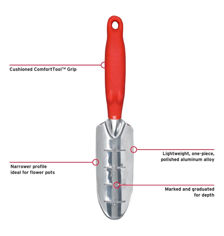 Corona CT3020I Comfort Transplanter — Aluminum, 5.5 in Blade