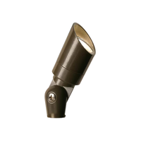 Bronze FX MP Up Light 2W LED (2700K) front view, compact metallic uplight fixture for landscape accent.