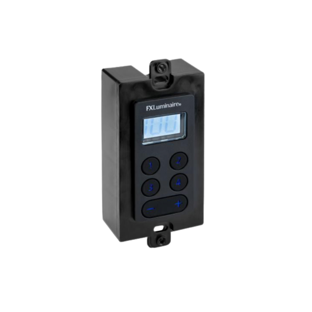FX DIM-LV Low-Voltage Dimmer — 12VAC, 120W, LCD Control