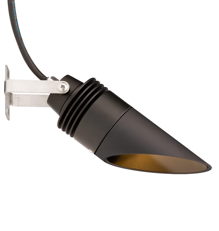 FX JB Series JB1LEDFB Down Light — 1LED Flat Black
