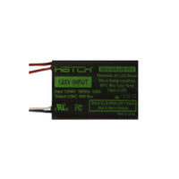 FX ST-120-DIM step-down transformer, compact 120V-to-12V dimmable unit with model label visible on white background.