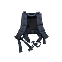 Rear detail of FlowZone ComfortStraps FZAAGD showing wide waist strap, attachment points and reinforced stitching for long-term use.