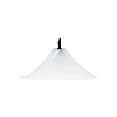 FlowZone Drift Guard with 110° fan nozzle — front view showing quick‑connect fitting.