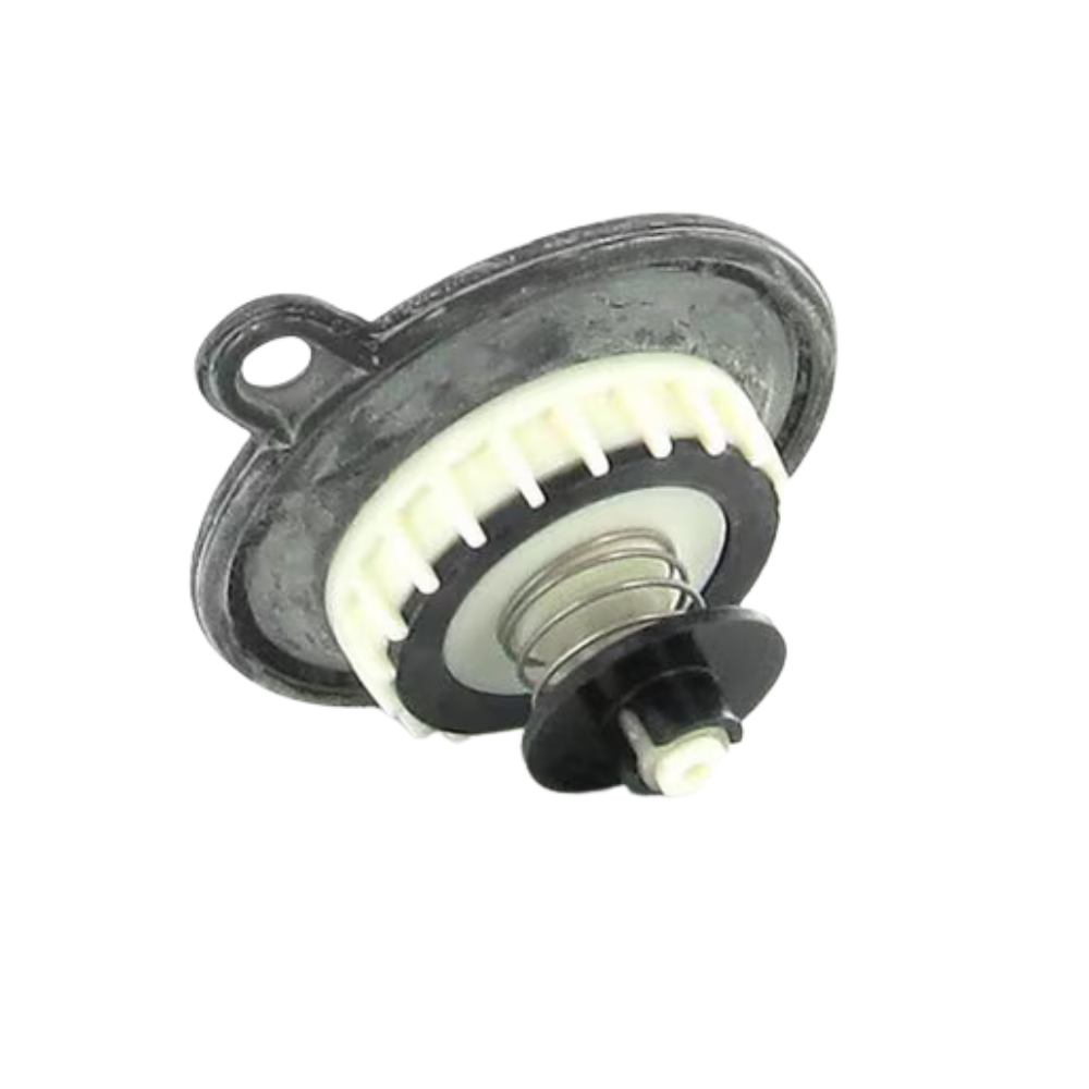 Close-up of Hunter 461503SP rubber diaphragm assembly for 1-inch IBV Filter Sentry irrigation valves; OEM replacement part