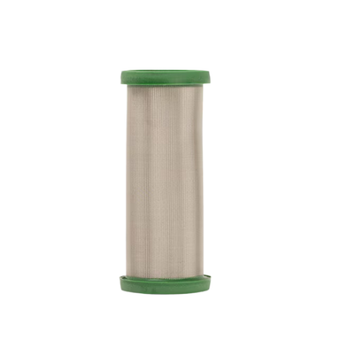 Hunter 809300SP 1 in stainless steel 150-mesh filter screen on white background