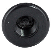 Angled product shot of Hunter PGP ULTRA rotor highlighting durable body, nozzle rack labels and reclaimed water ID option for compliant systems.