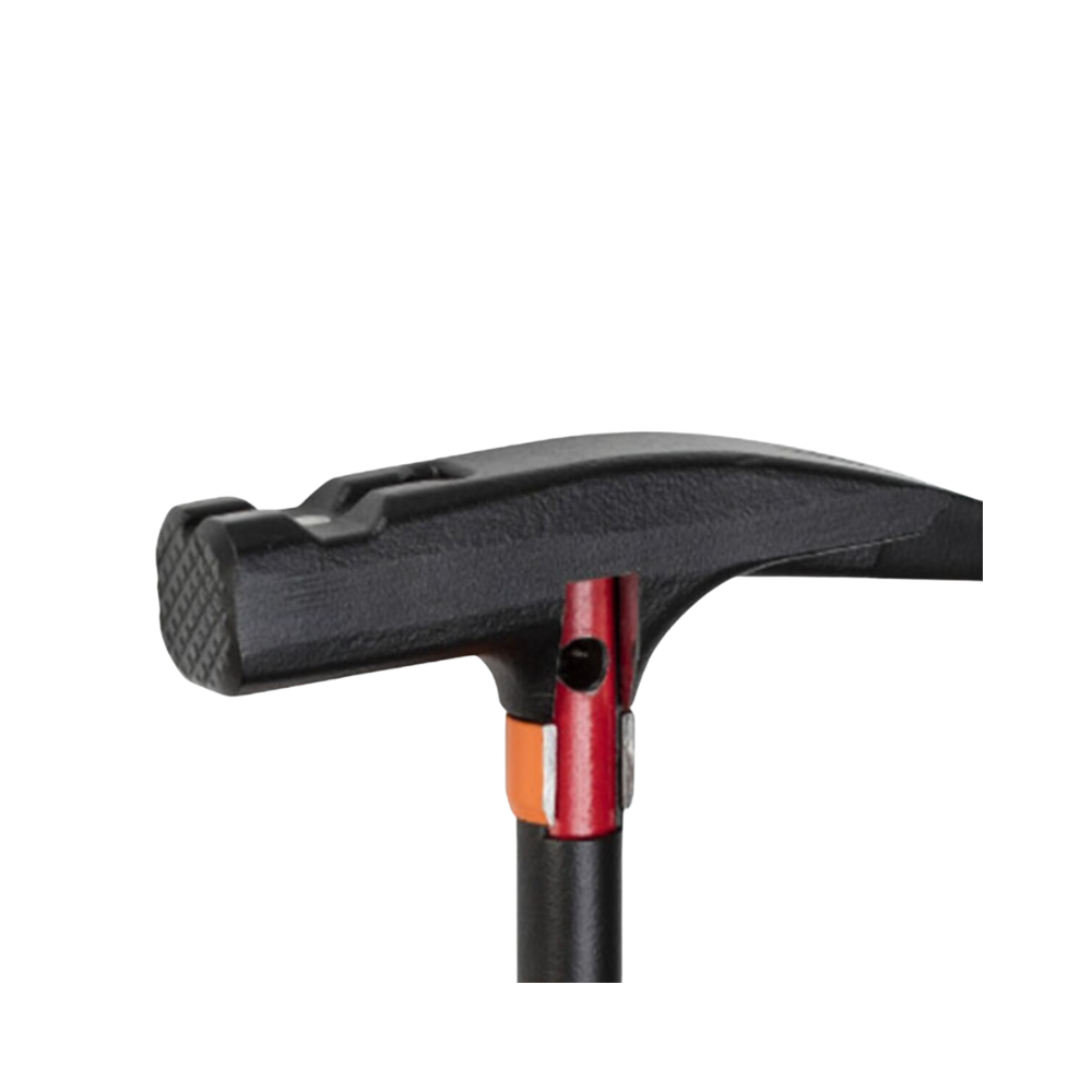 Picard 87500 Black Giant Brick Hammer - 21 oz Rubber Handle & Double-Wall Steel Tube