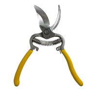 Detail view of PT-BP1-100 handle showing textured, ergonomic grip and steel handle construction for comfortable use.