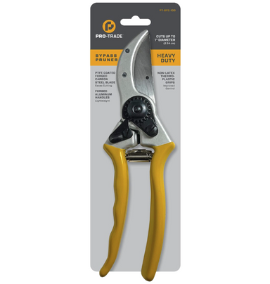 Close-up of Pro-Trade PT-BP2-100 blade and hook assembly showing hardened steel cutting edge and precise dual hook design.