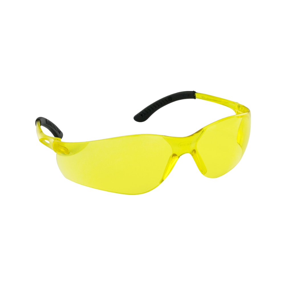 SAS NSX Turbo yellow lens packaged in polybag — high-visibility lens color