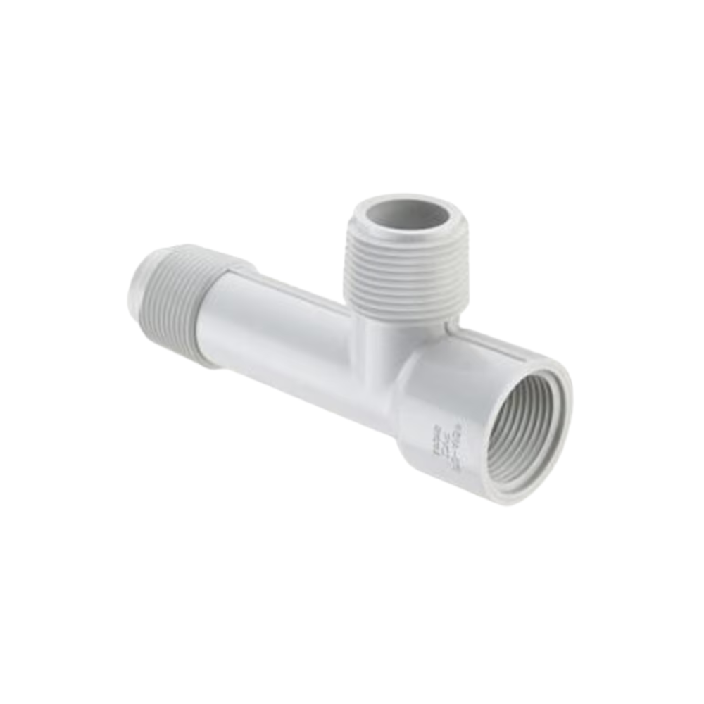 Spears 1" PVC Schedule 40 O-Ring Sealed Manifold Tee