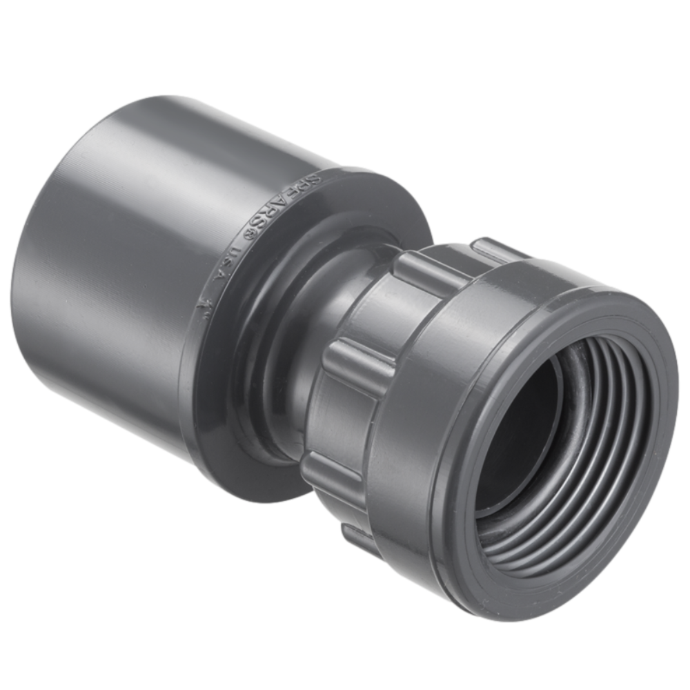 SPEARS 1 in. PVC Manifold Socket Coupling with O-Ring (MA2908-010)