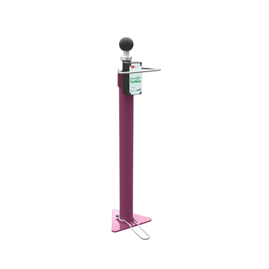 FieldScout TruFirm turf firmness meter 6490S — full-length view showing hammer and handle