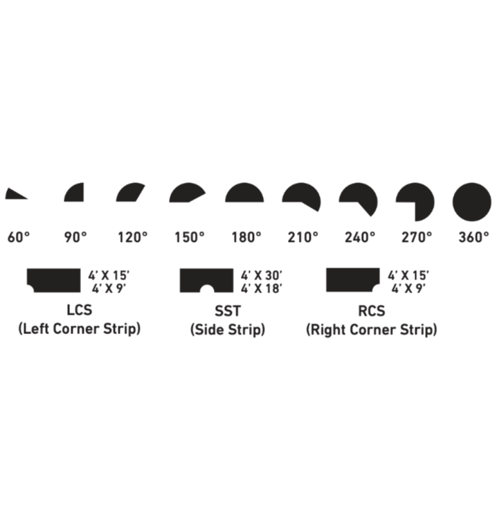 Close-up product image of Toro Precision Series female-threaded spray nozzle with debris screen, labeled compatibility with Hunter and Rain Bird.