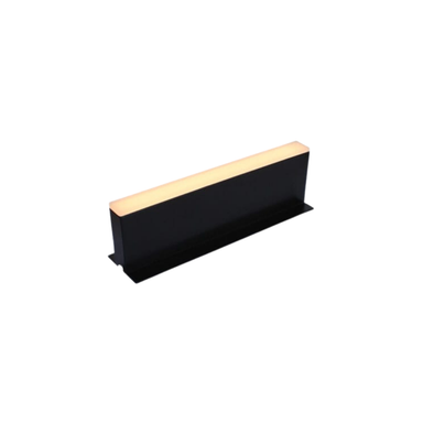 Tru-Scapes black 8-inch paver light with frosted acrylic lens