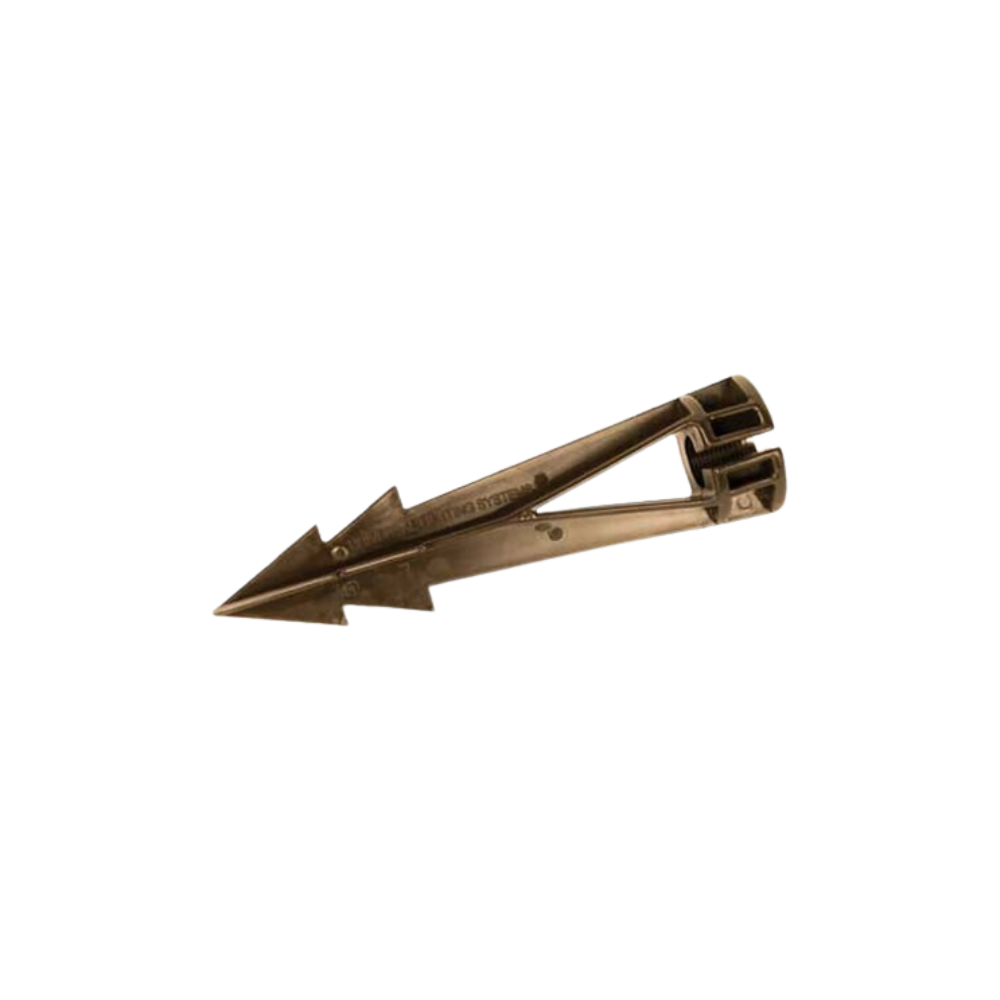 Pro-Trade GS1 Ground Stake - 8-inch Brown ABS