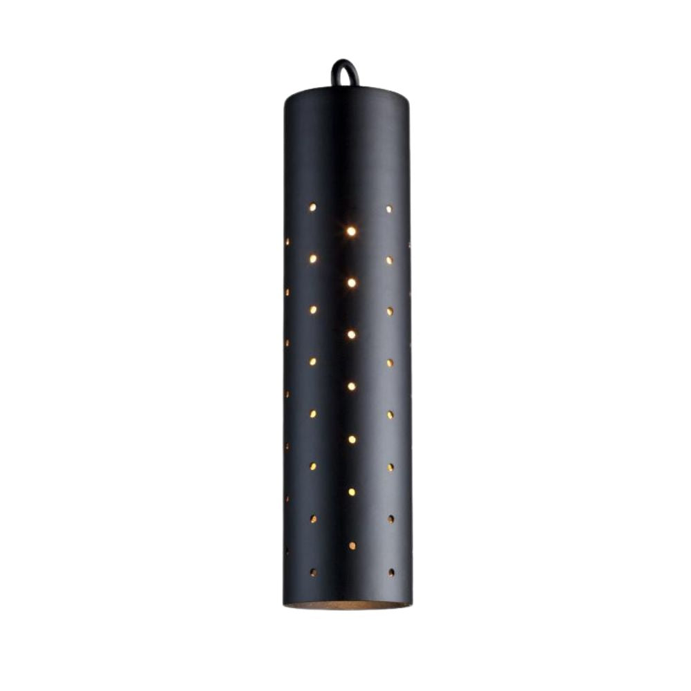 VE Luxor 3 LED Landscape Light with Perf Sleeve - Flat Black