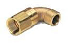Toro 100-MHS quick coupler hose swivel, 1 in. female x 1 in. MHT; brass body, stainless parts, rubber seal, white background.