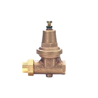 Wilkins 1-70XL 1-inch pressure reducing valve with cast bronze body, stainless steel trim, FNPT union connections, front view