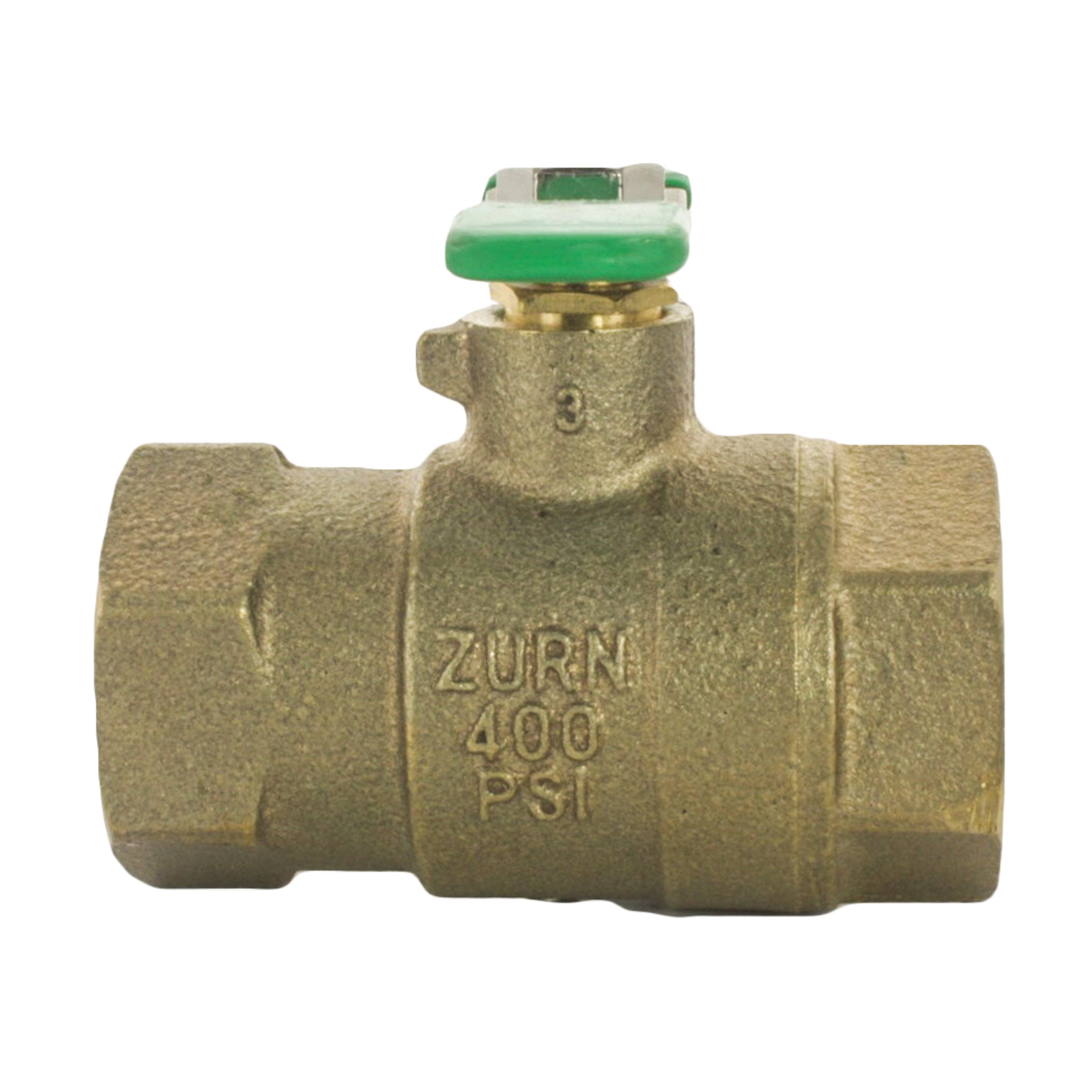 Zurn Wilkins 850XL 1" Tapped Union Ball Valve, Lead-Free