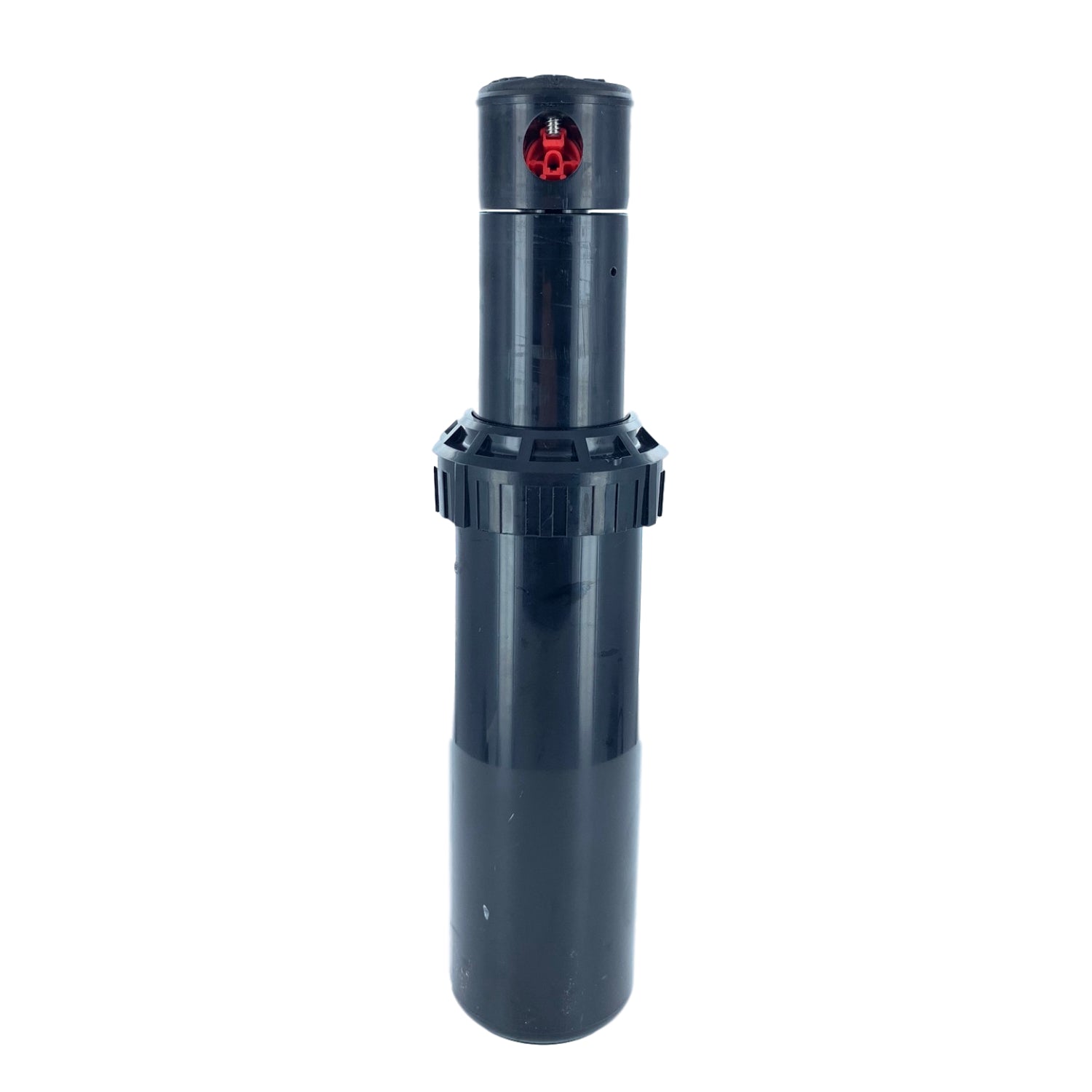 Front view of K-Rain PROPlus 11003 rotor sprinkler on white background showing the 5-inch pop-up riser, nozzle turret, and adjustment slot.
