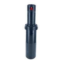 Front view of K-Rain PROPlus 11003 rotor sprinkler on white background showing the 5-inch pop-up riser, nozzle turret, and adjustment slot.