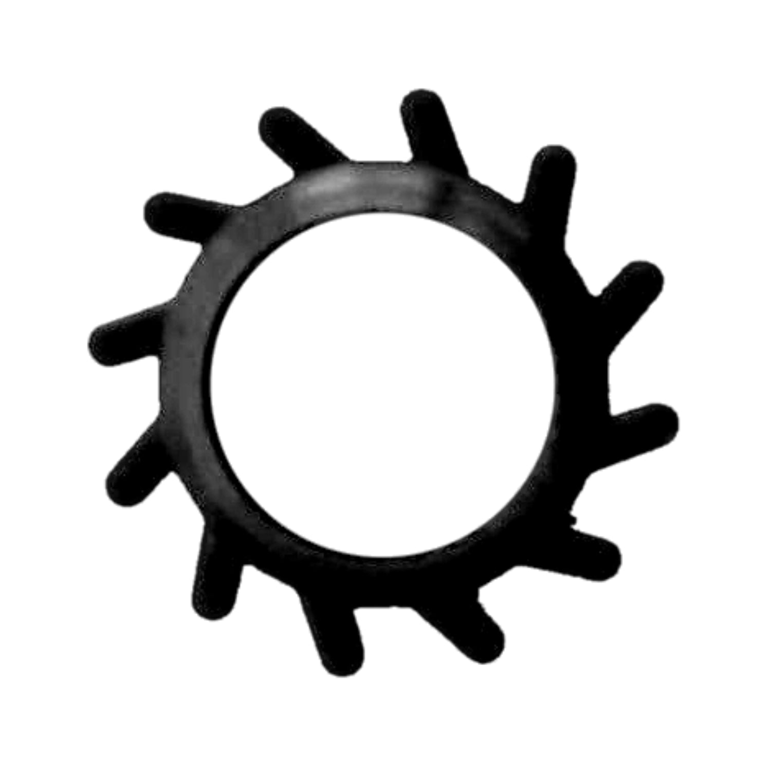 Close-up of Toro 9-2825 nozzle seal for 300 Series stream rotor; replacement seal for use with stainless-steel arc discs.