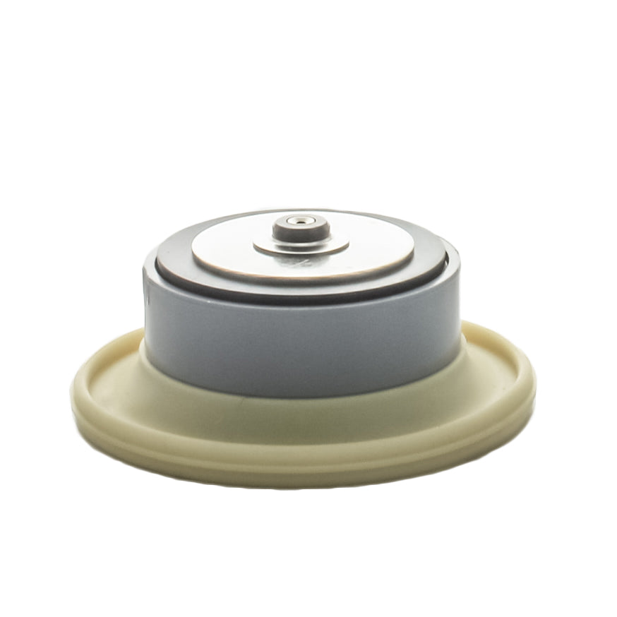 Front view of Irritrol 114401-H diaphragm assembly kit for 216B 1-1/2" valve showing diaphragm and mounting hardware, product label visible