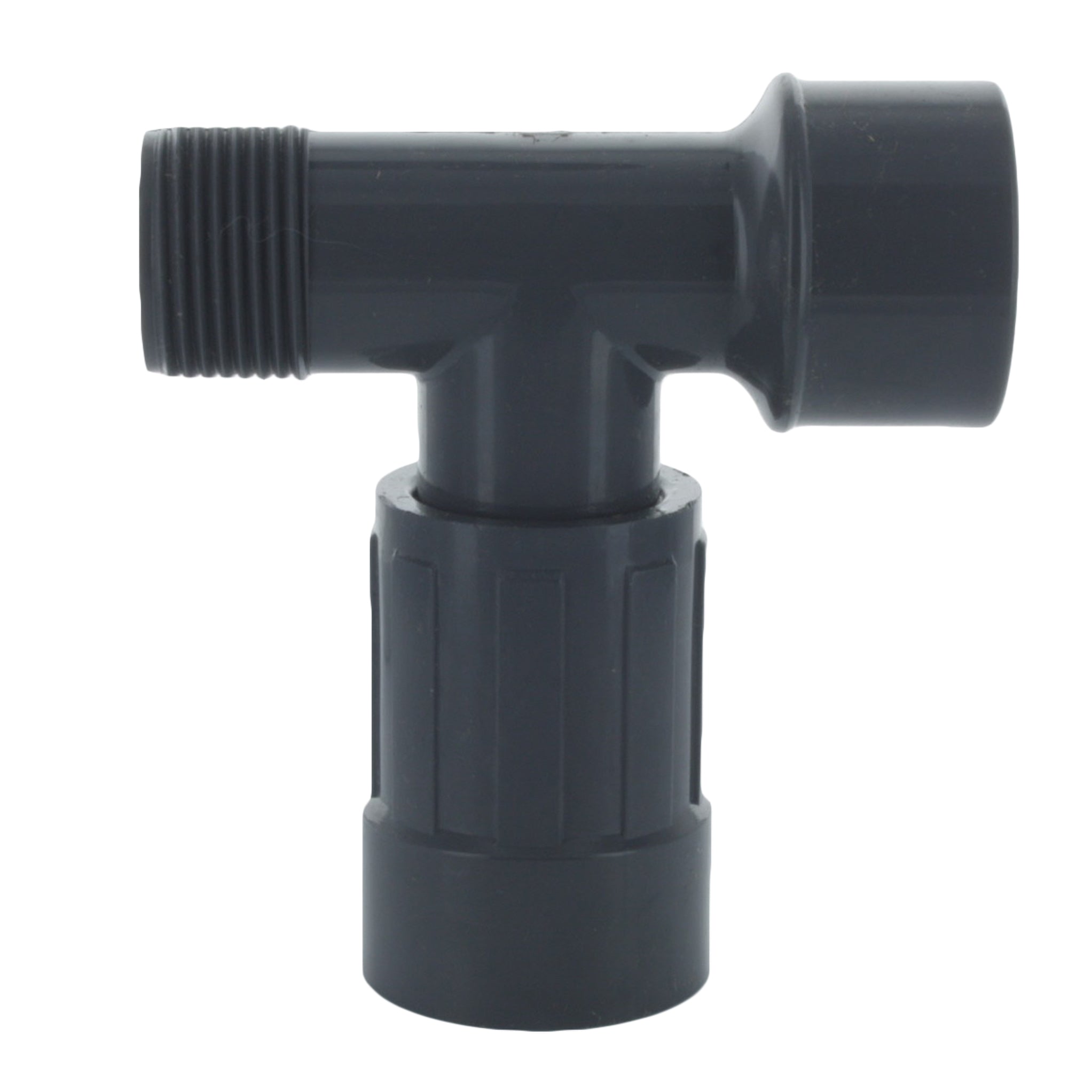 1" PVC Tee Slip x FVCONN x MIPT, 1-inch
