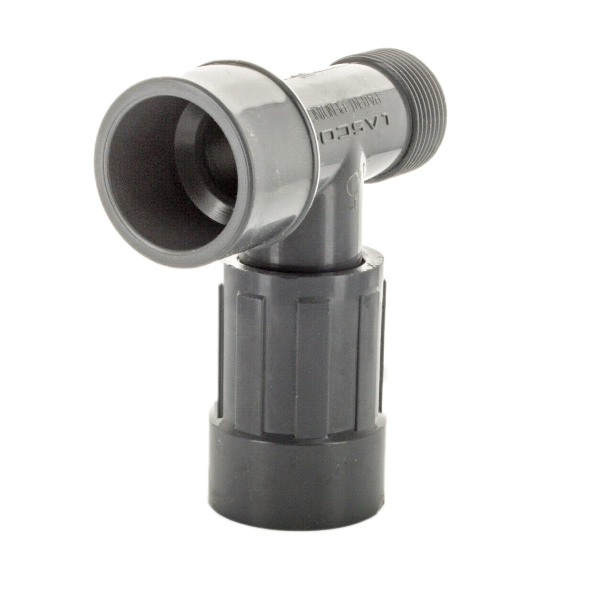 1" PVC Tee Slip x FVCONN x MIPT, 1-inch