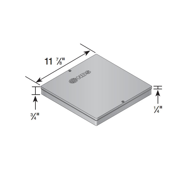 NDS 1220 12 in Square Sump Cover | Sprinkler Supply Store NDS 1220 12 in Square Sump Cover | Sprinkler Supply Store