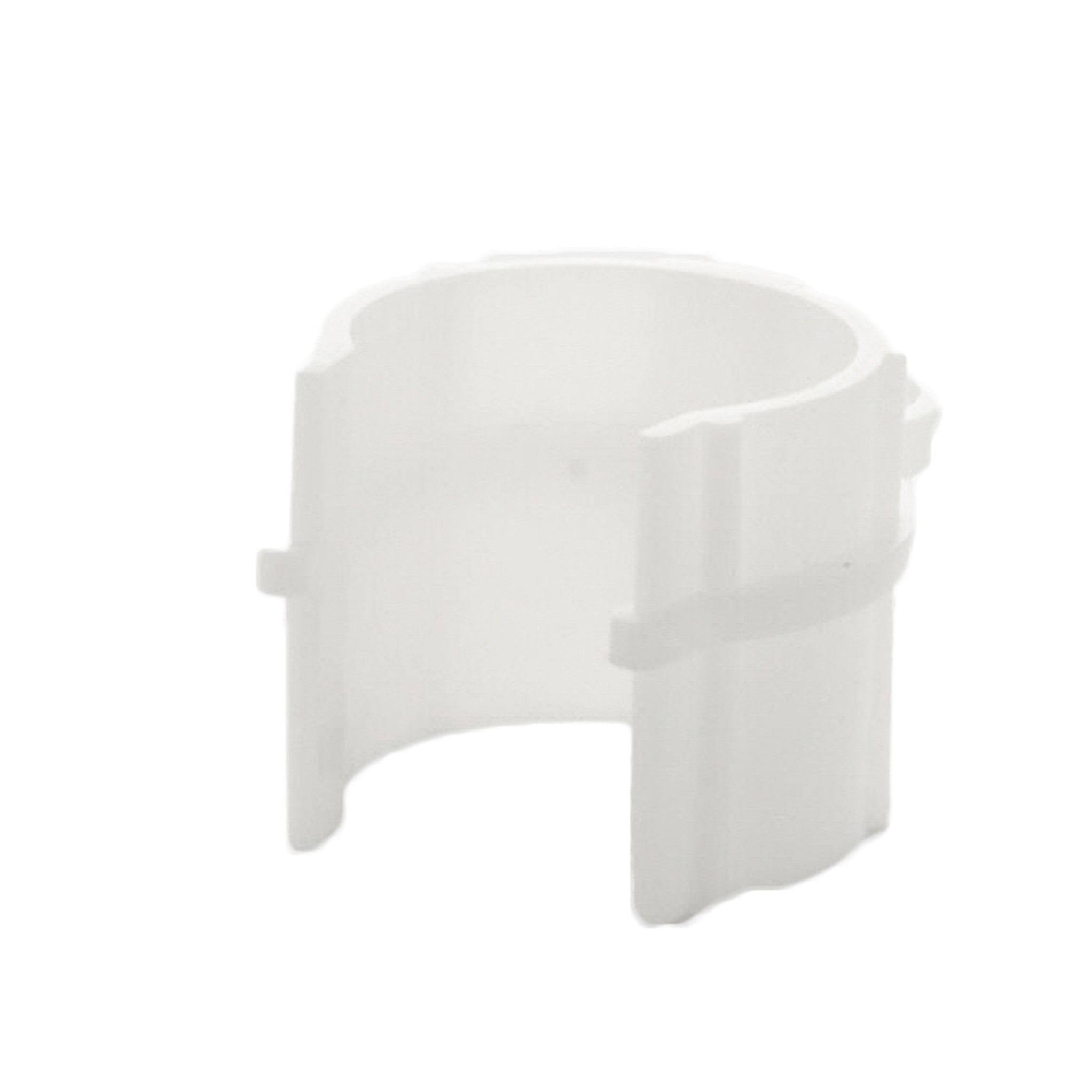 Side view of Hunter 123200SP nozzle insertion collar; compact service tool that supports and secures the pop‑up riser while changing rotor nozzles.