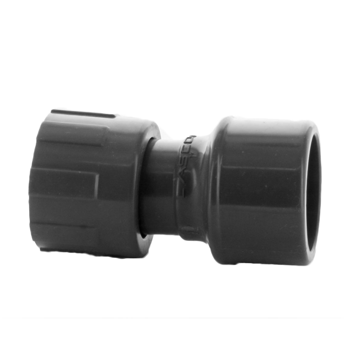 Coup Nut Adapter 1" Slip x 1-1/4" Spigot — PVC, 150 PSI
