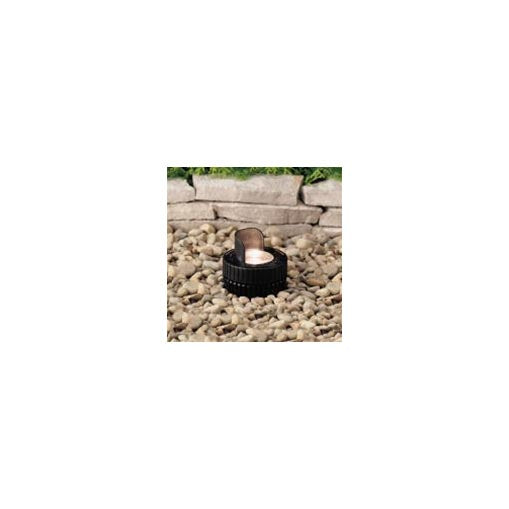 Kichler - 15192BK - 12V MR16 Mini In-Ground Light, with Cowl, Black