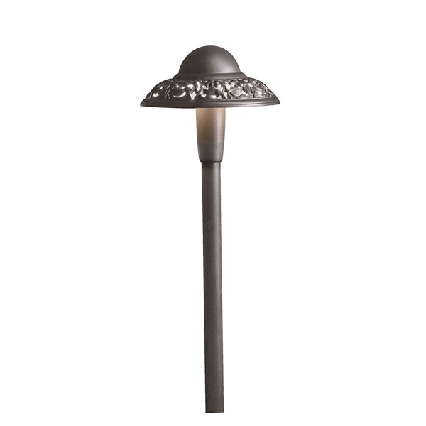 Kichler Pierced Dome 3000K LED Path Light - Textured Bronze