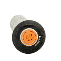Side profile of the 1804-SAM-P45 spray head illustrating the 4 in. pop-up height, 6 in. body height, and 2 1/4 in. exposed diameter for proper installation planning.
