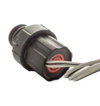 Close-up of Rain Bird 236239 solenoid coil and handle with visible threading and connector, illustrating the G4-style replacement design for PGA and PEB valves.