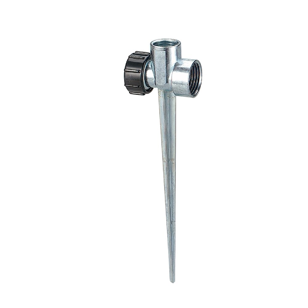 Orbit Zinc Flow-Through Spike Base for 1/2-inch MPT (58034N)