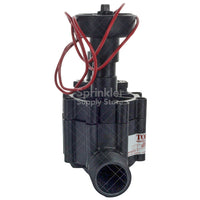 Angle view of Toro model 254-16-04 with visible inlet and insert outlet, highlighting compact in-line configuration and flow adjuster.