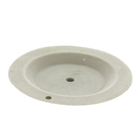 Close-up of Weathermatic 30-203DMSA diaphragm edge and mounting holes, shows 3 11/16" diameter fit for 8200CR-15D valve.