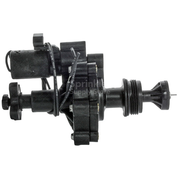 Top-down view of Irritrol 300-1 showing solenoid seating, captive hex plunger and robust glass-reinforced nylon body.