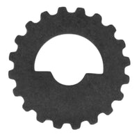 Alternate angle of Toro 309-00 202° arc rotor disc highlighting the spray port layout and mounting rim for rotor nozzle seating, displayed on white background.